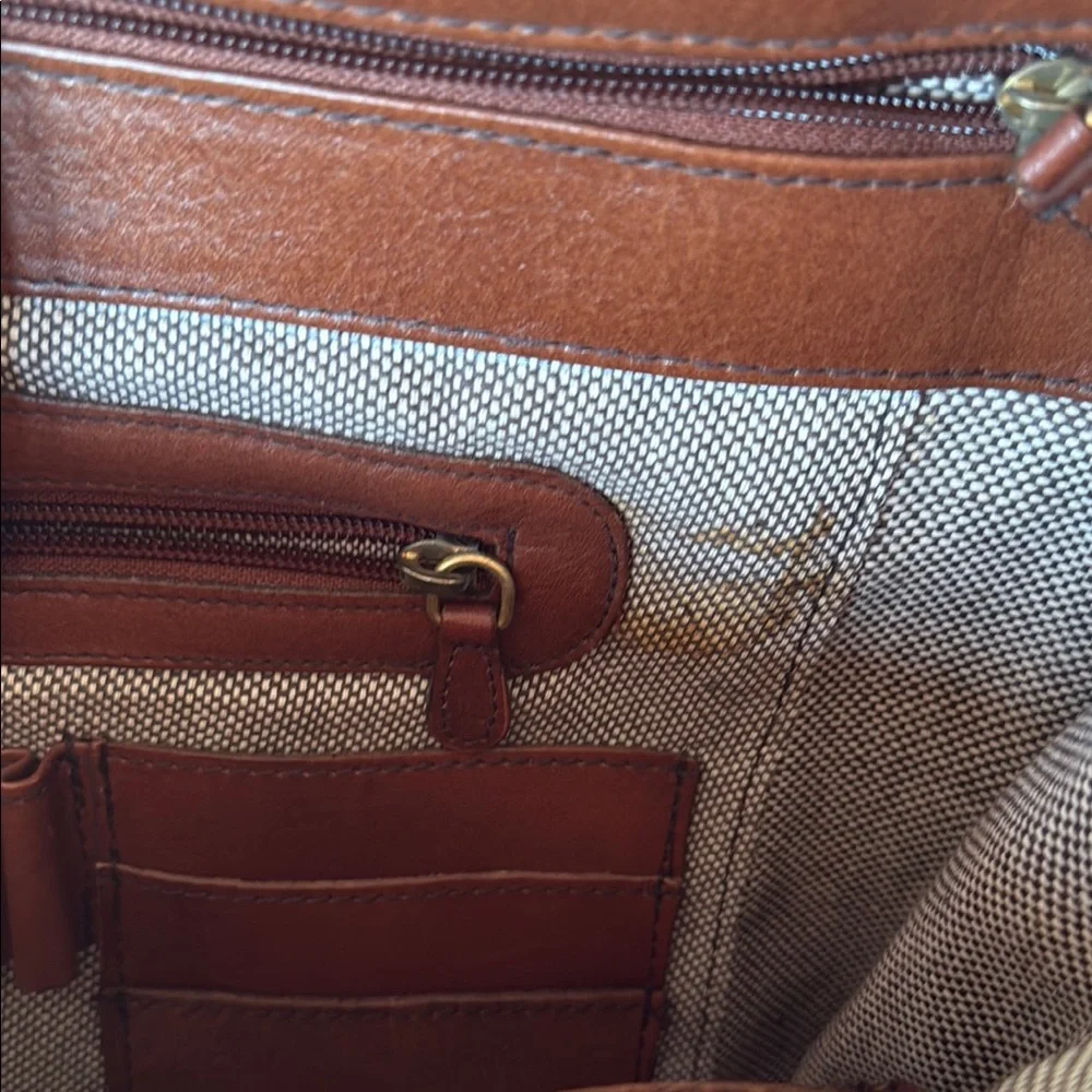 Vintage Classic‎ Brown Leather Men's Briefcase